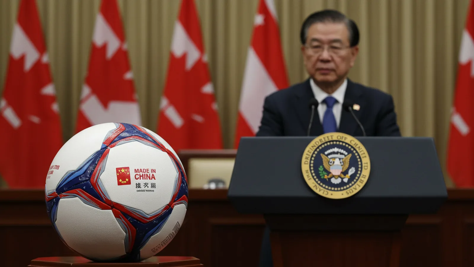 Trump s'adressera à la nation ce soir : « J'ai les preuves que la Chine a truqué la finale, l'Espagne n'a pas gagné cette Coupe du monde »