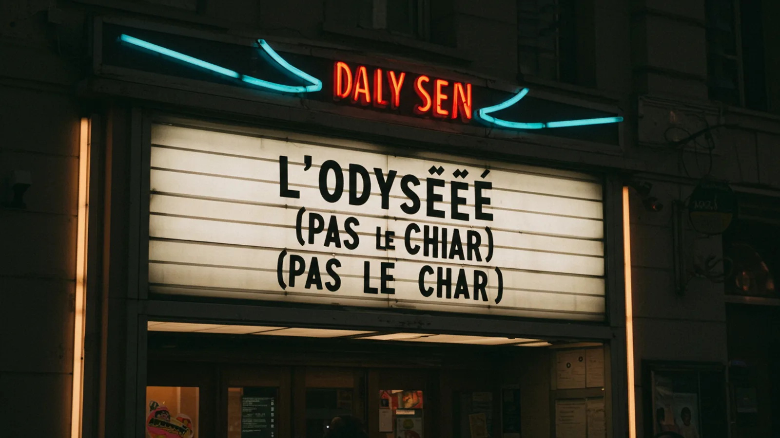 Un cinéma de Saint-Georges forcé d'ajouter le sous-titre « pas le char » à L'Odyssée après une vague de spectateurs déçus
