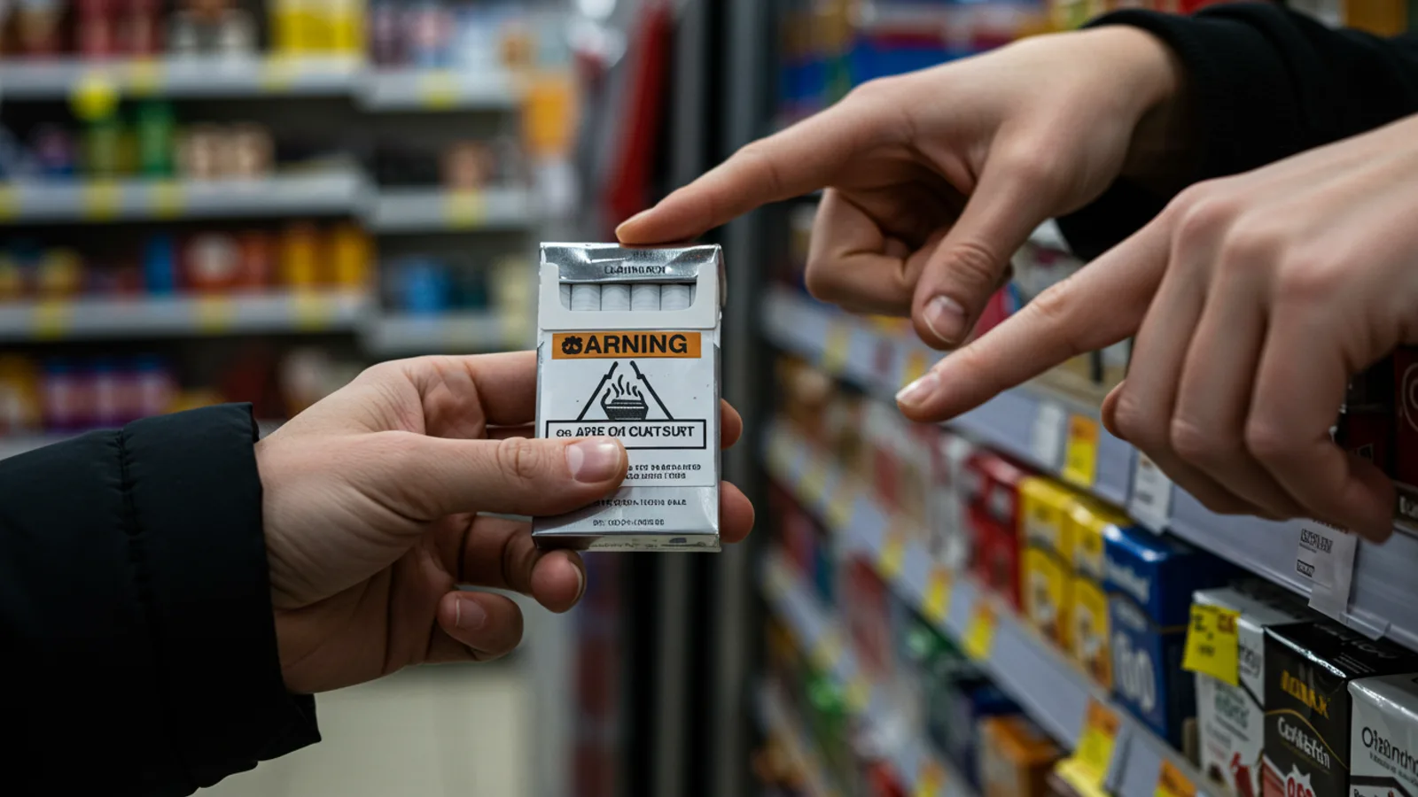 Santé Canada dévoile de nouvelles images sur les paquets de cigarettes, des clients demandent désormais leurs cigarettes par contenu plutôt que par marque